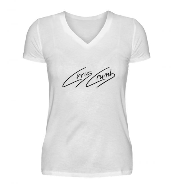 Chris Crumb Logowear - V-Neck Damenshirt-3