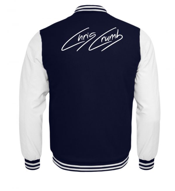 Chris Crumb Logowear white - Kinder College Sweatjacke-6753