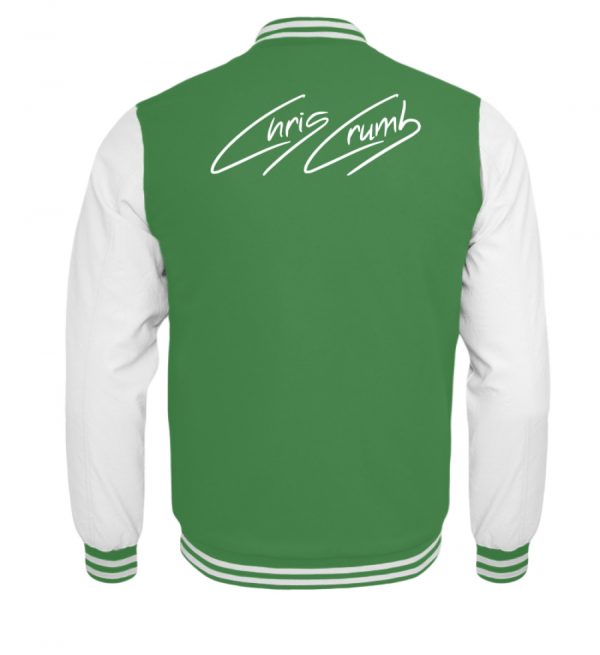 Chris Crumb Logowear white - Kinder College Sweatjacke-6754