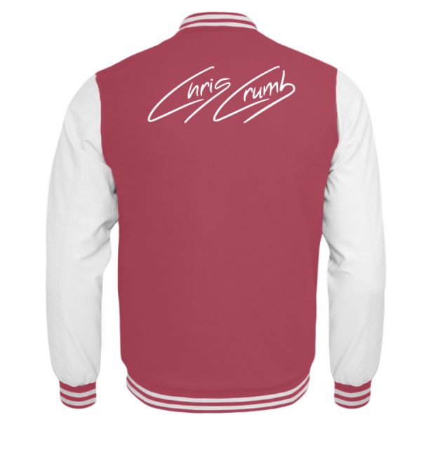 Chris Crumb Logowear white - Kinder College Sweatjacke-6755