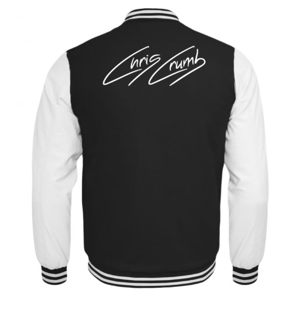 Chris Crumb Logowear white - Kinder College Sweatjacke-6757