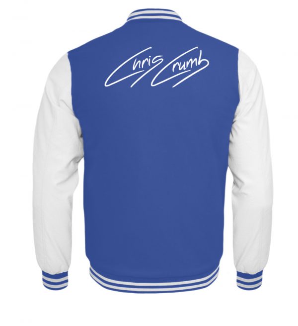 Chris Crumb Logowear white - Kinder College Sweatjacke-6751