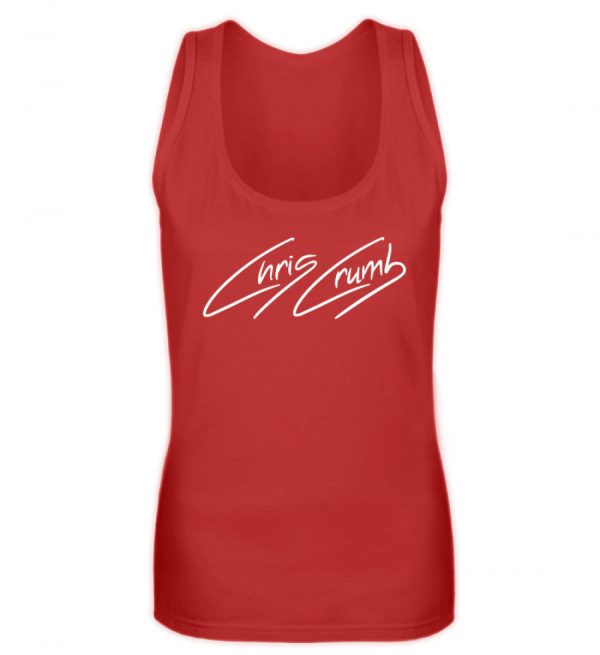 Chris Crumb Logowear white - Frauen Tanktop-4