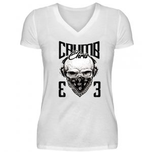 CC - Skull - V-Neck Damenshirt-3