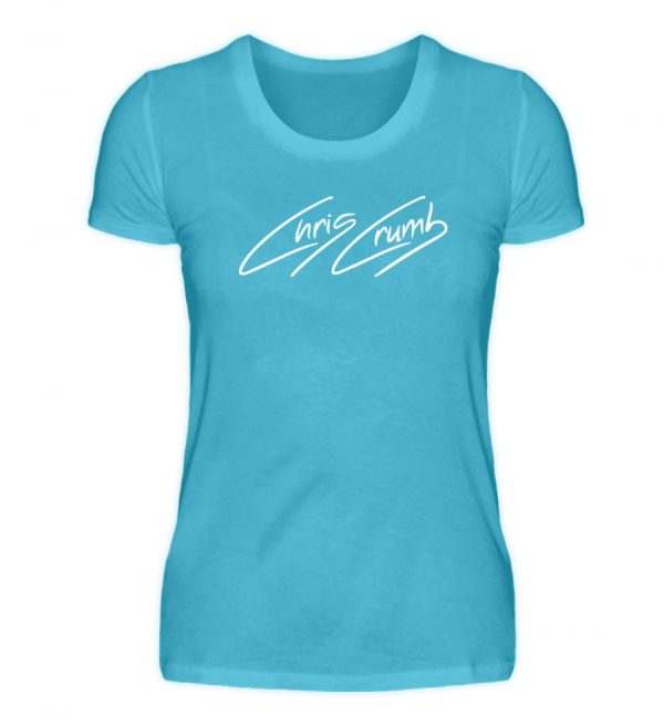 Chris Crumb Logowear white - Damenshirt-2462