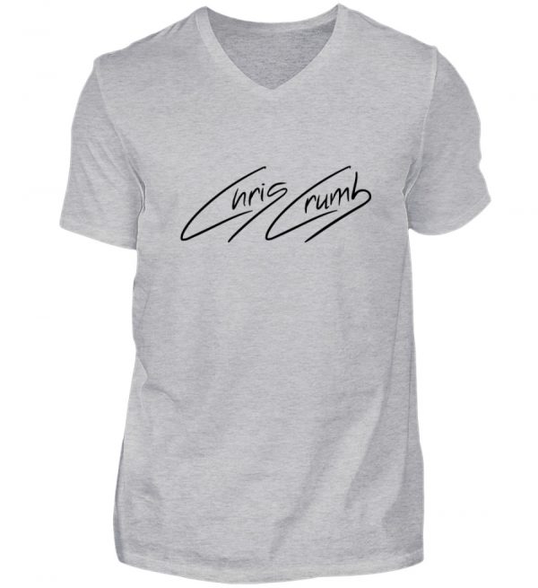 Chris Crumb Logowear - Herren V-Neck Shirt-17