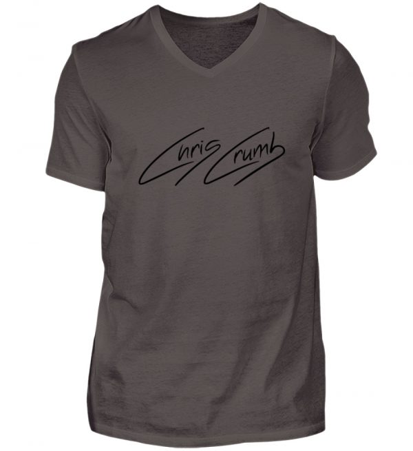 Chris Crumb Logowear - Herren V-Neck Shirt-2618