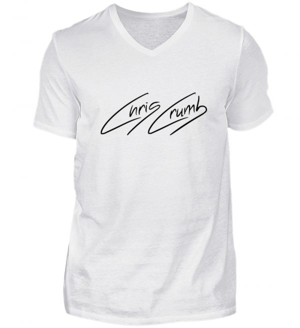 Chris Crumb Logowear - Herren V-Neck Shirt-3