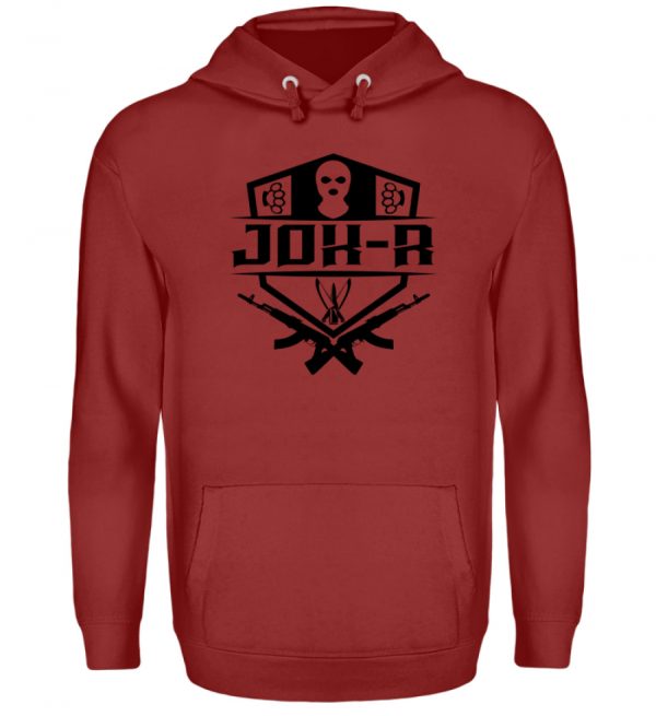 JoK-R Logowear Black - Unisex Kapuzenpullover Hoodie-1503