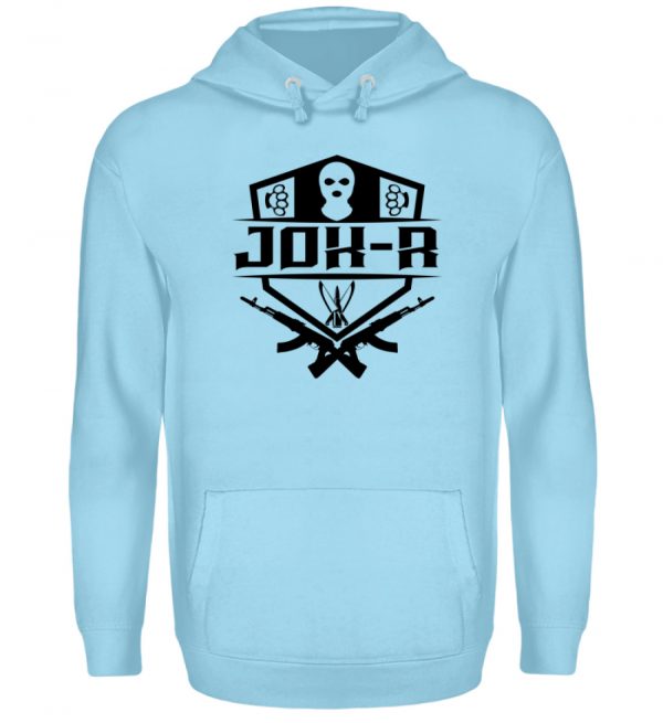 JoK-R Logowear Black - Unisex Kapuzenpullover Hoodie-674