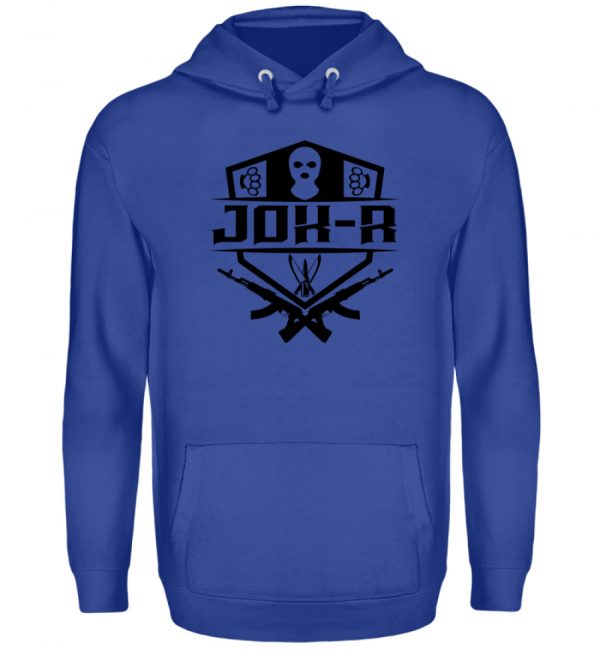 JoK-R Logowear Black - Unisex Kapuzenpullover Hoodie-668