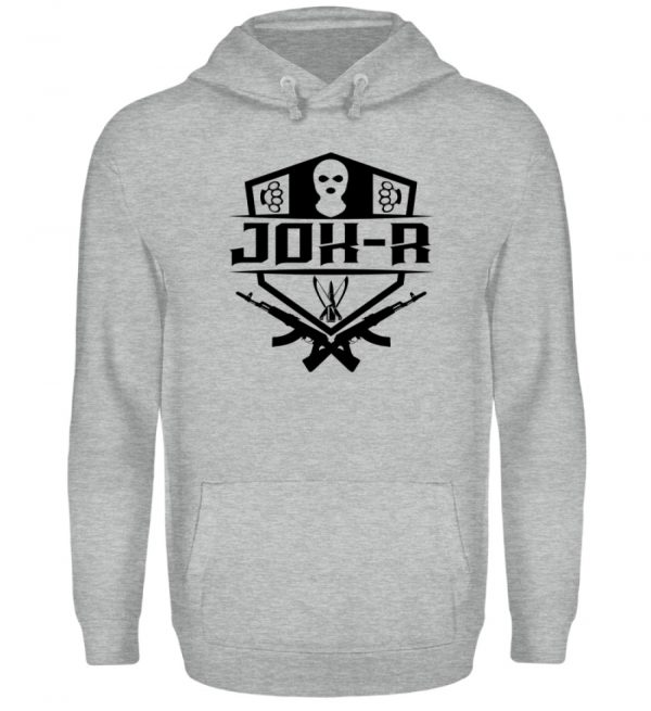 JoK-R Logowear Black - Unisex Kapuzenpullover Hoodie-6807