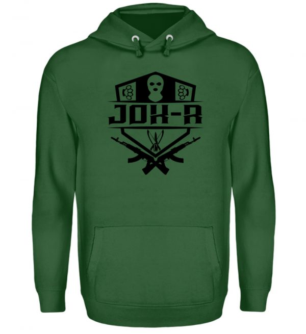 JoK-R Logowear Black - Unisex Kapuzenpullover Hoodie-833