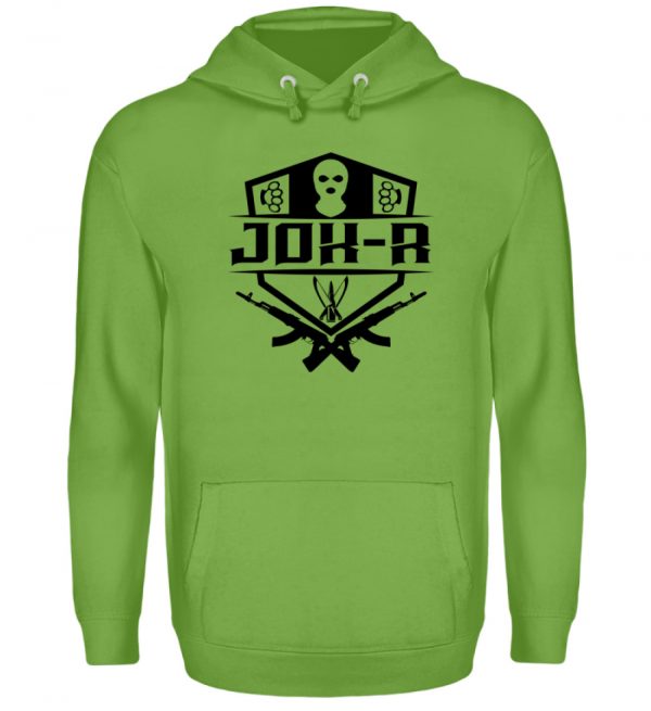 JoK-R Logowear Black - Unisex Kapuzenpullover Hoodie-1646
