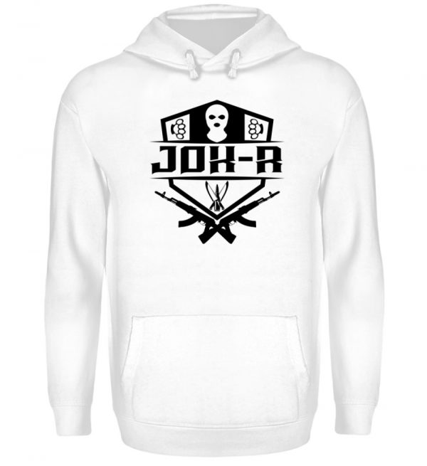 JoK-R Logowear Black - Unisex Kapuzenpullover Hoodie-1478
